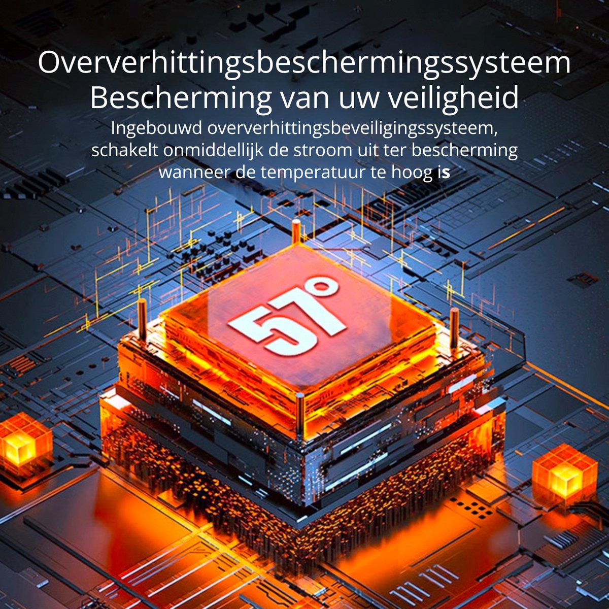 Ionische Fohn met Diffuser - 1600W - 2 Magnetische Opzetstukken