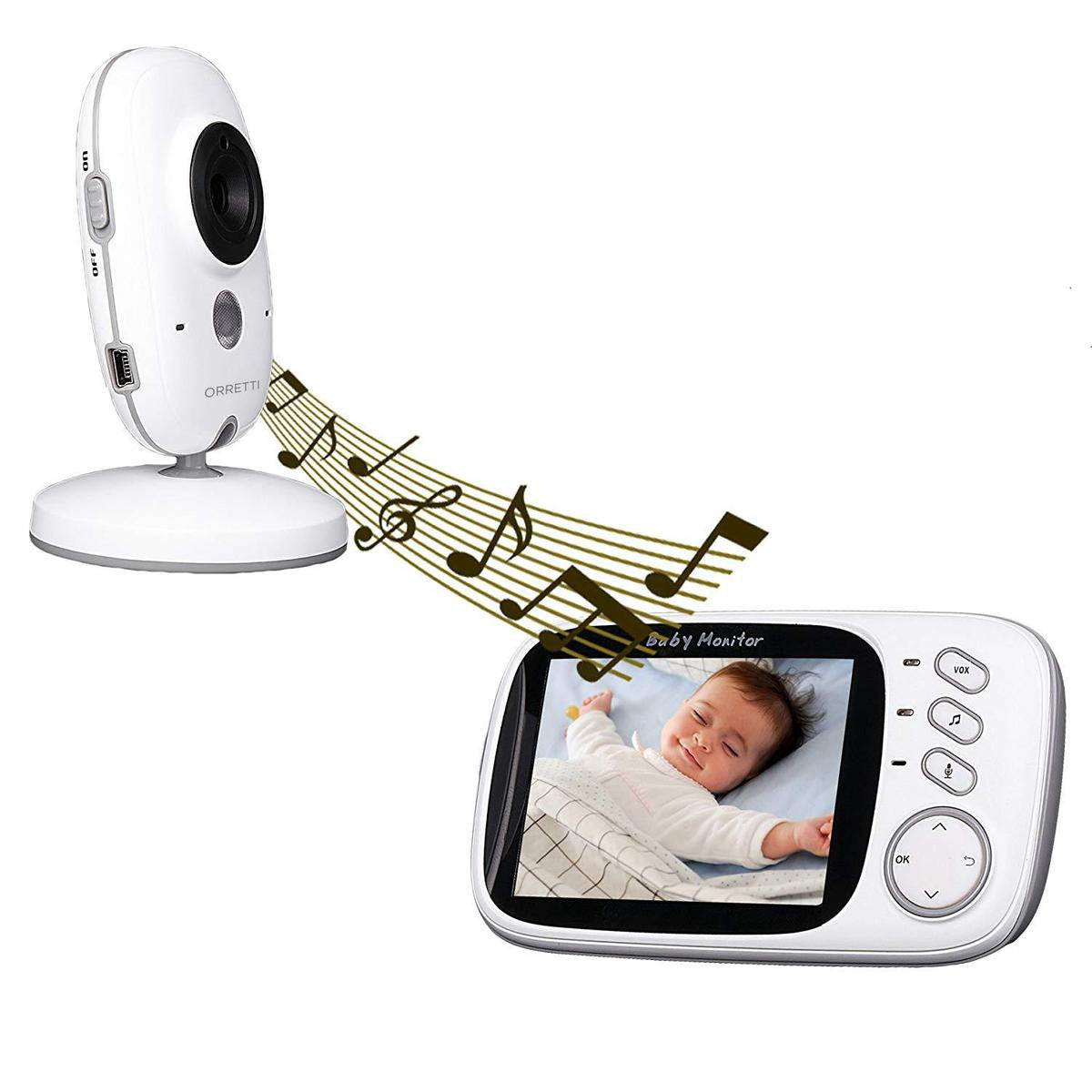 Orretti® V8 Babyfoon met camera