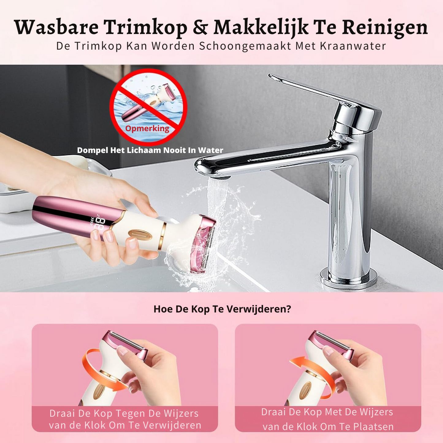 4-in-1 Ladyshave voor Vrouwen