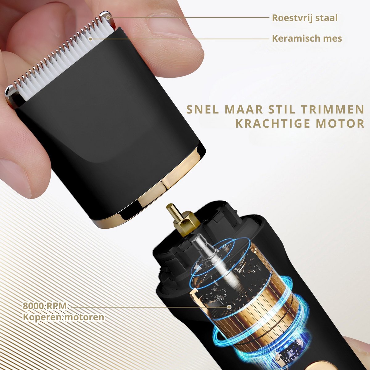 O’dor 3-in-1 Trimmer – Ladyshave - Zwart