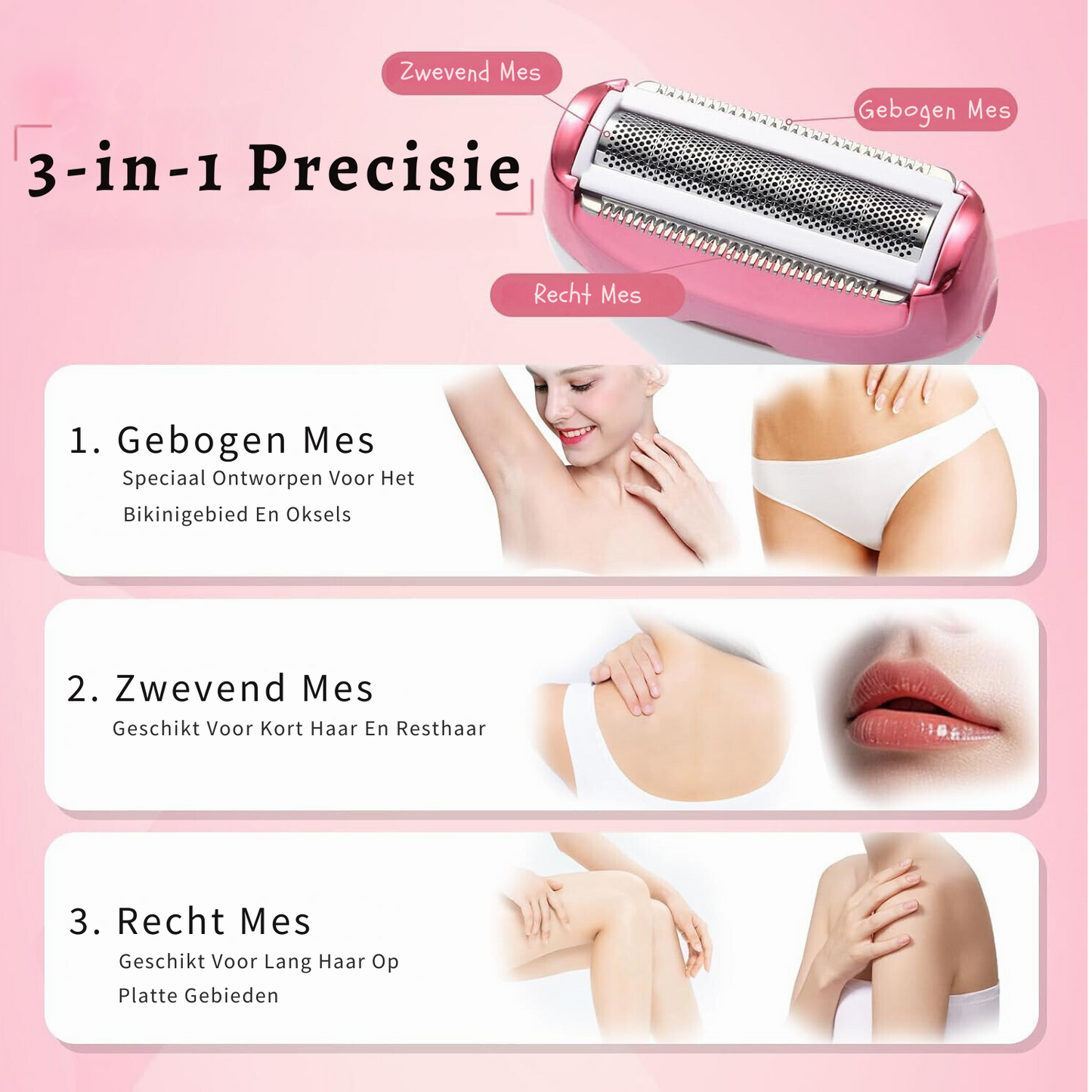4-in-1  Ladyshave voor Vrouwen