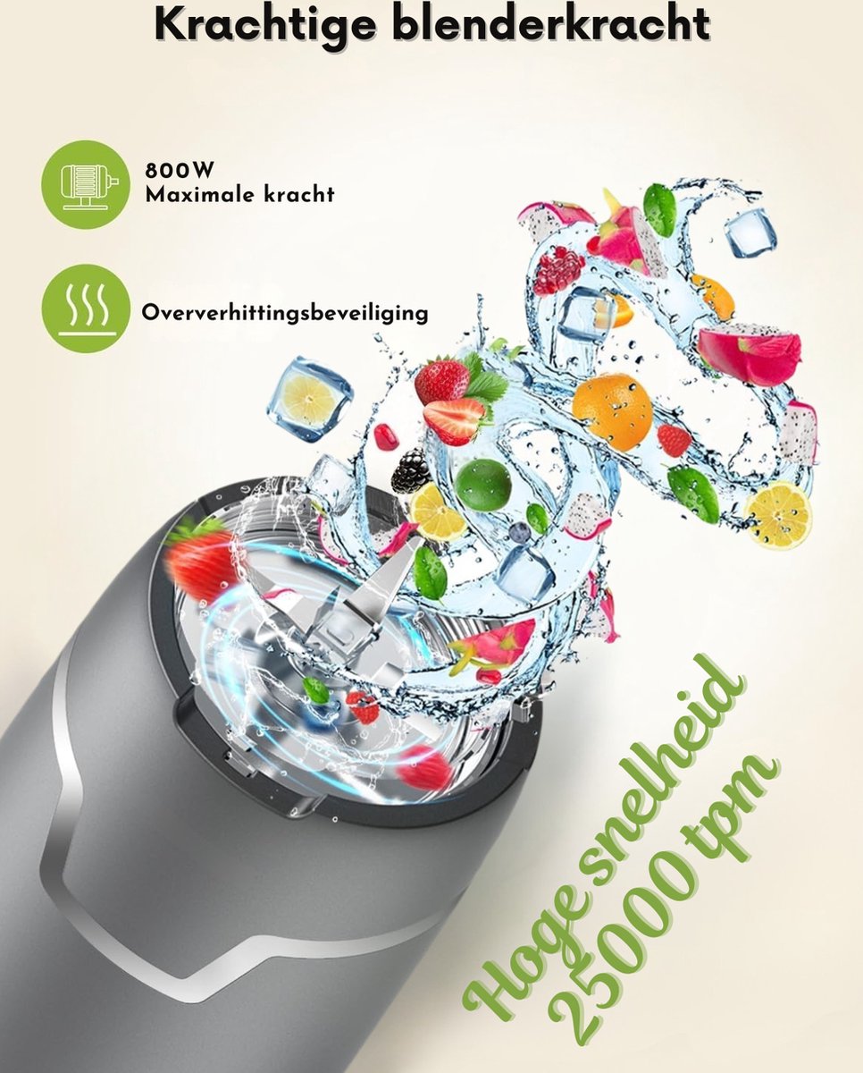Orretti 800W Smoothie Maker