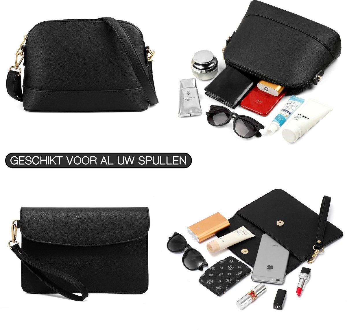 Lana® La Luna - Vijfdelige Handtassen set