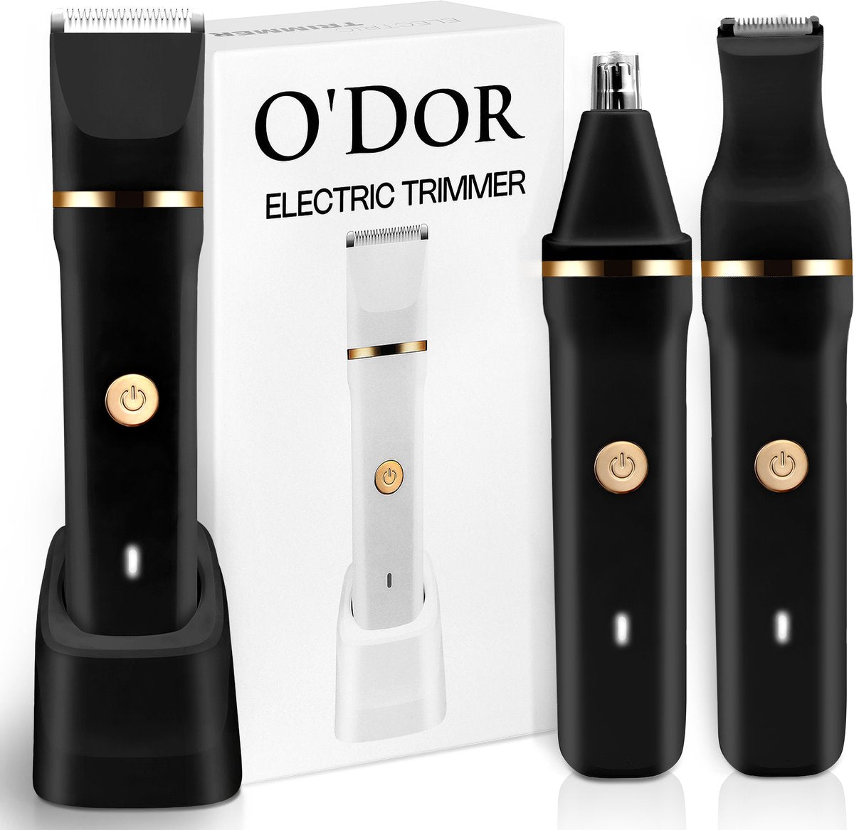 O’dor 3-in-1 Trimmer – Ladyshave - Zwart