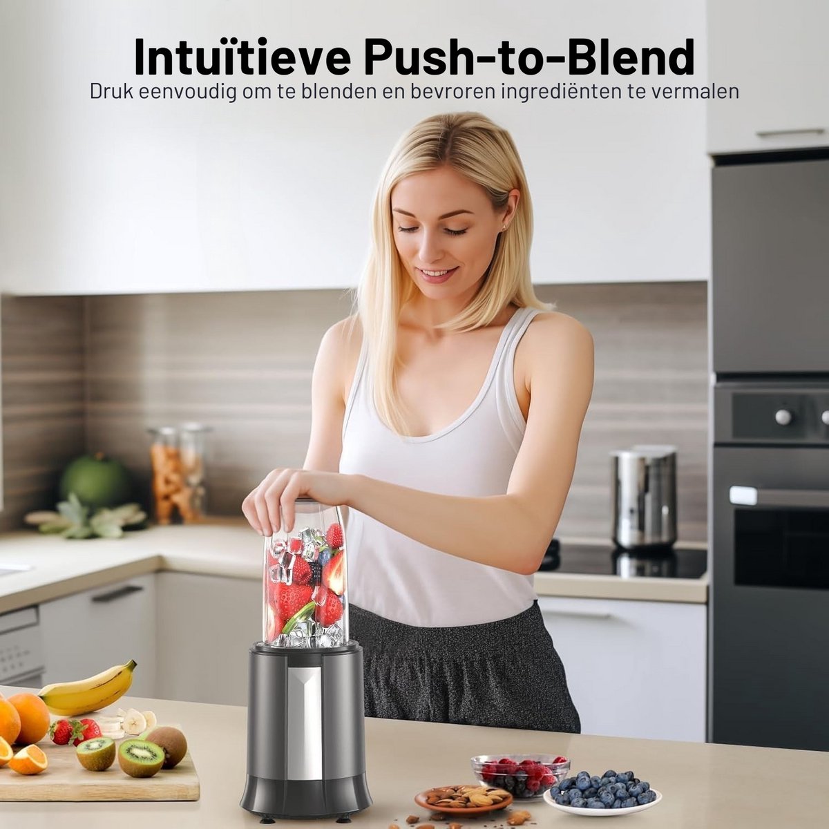 Orretti Blender Pro - Krachtige 1200 Watt Motor
