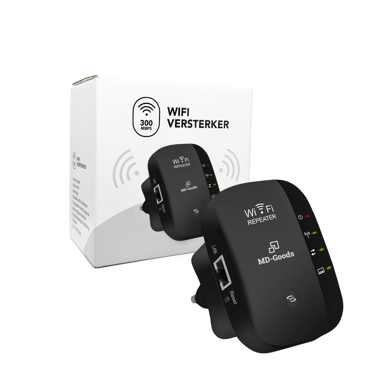 MD-goods ® WiFi Versterker - 300Mbps