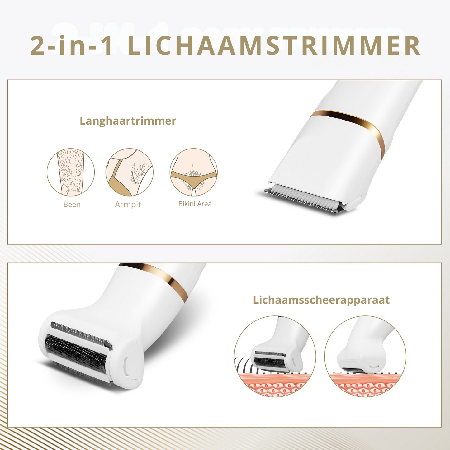 O’dor 8-in-1 Ladyshave en Trimmer